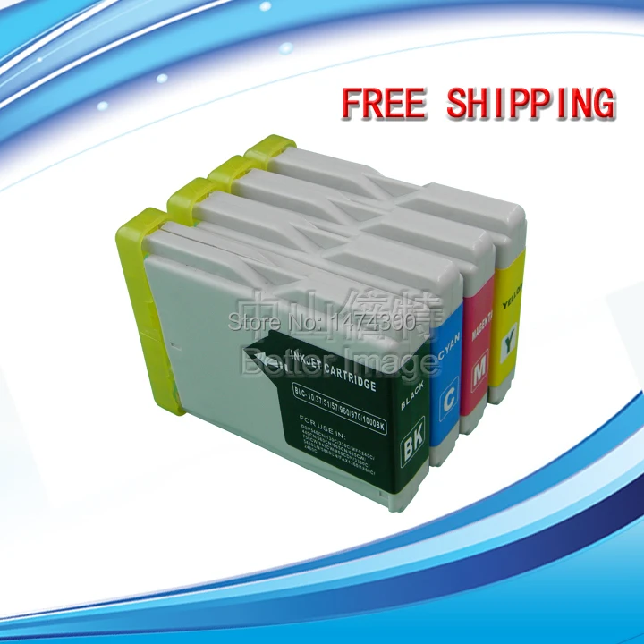 

XIMO LC10 LC37 LC51 LC57 LC960 LC970 LC1000 Compatible ink cartridge for MFC-235C 240C 260C 3360C 440CN 460CN 465CN 5460CN etc