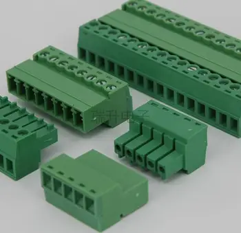

Free shipping Pluggable terminal block 2EDGRK 3.81 2EDGRK-3.81 5Pin / 6Pin ,butt welding free 5sets/lot