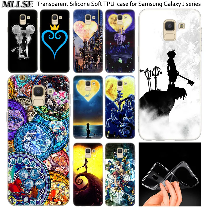 

Hot Anime kingdom hearts Silicone Case For Samsung Galaxy J2Pro J4 J6 J8 2018 J3 J5 J7 2016 2017EU Prime CORE Plus Fashion Cover