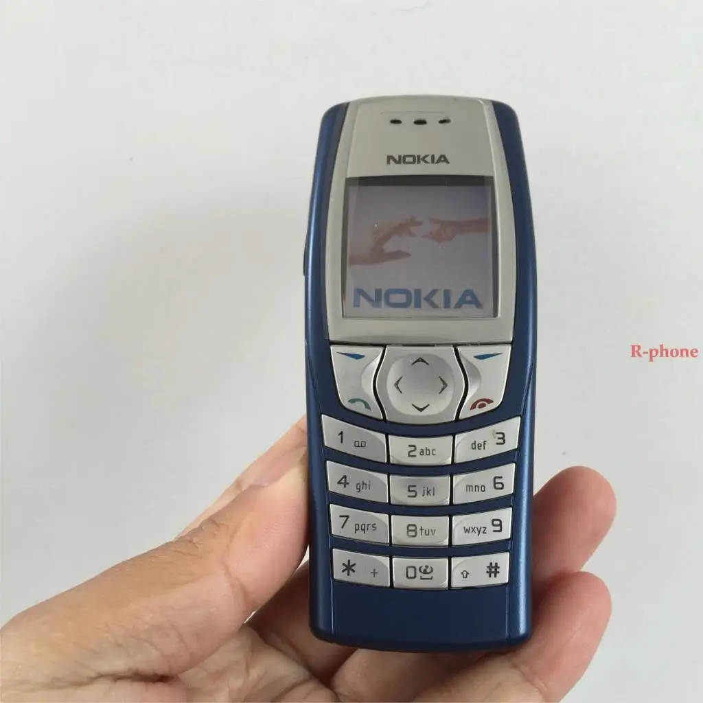 Мобильный телефон Nokia 6610 2G GSM отремонтированный дешевый телефон и Арабская Русская клавиатура