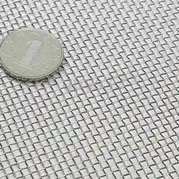 

Stainless Steel 10 Mesh Filtration Water Resistant Woven Wire Cloth Screen Filter 30*30cm For Oil Water Filtering Home Tool