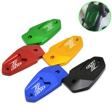 For Kawasaki Z650 Z900 Ninja 650 Z800 Versys 650 ER6N Motorcycle Parts CNC Aluminum Front Brake Fluid Reservoir Cap Cover