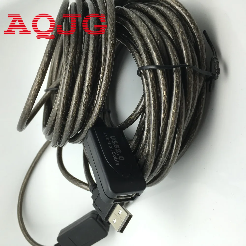 Удлинитель для активного ретранслятора USB 2 0 Папа мама кабель удлинитель 20 м/15 м/10