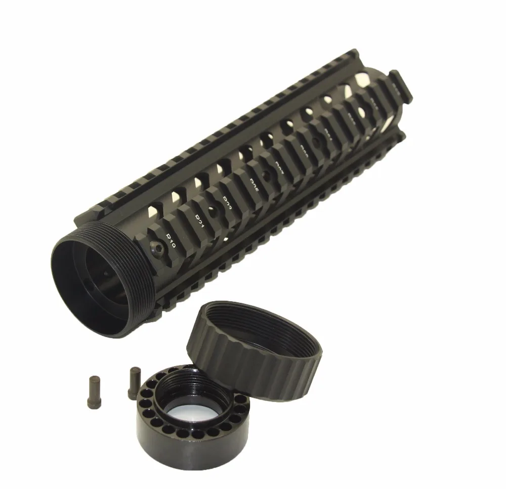 Тактический страйкбол Shoot " 9" 1" M16 M4 AR-15 Quad Rail Handguard Free Float Охотничьи Аксессуары. 223/5. 56 Picatinny Quad Rail