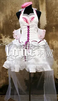 

Macross Frontier Sheryl Nome Cosplay Costume Halloween Uniform Party Dress
