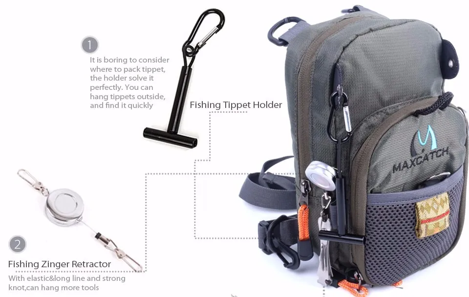 Fly Fishing Bag with Tools and Accessories for Anglers17