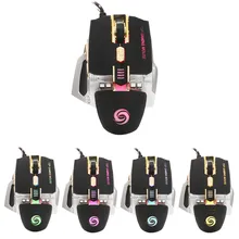 4000 dpi 7 кнопочный светодиодный мышь оптическая игровая макро-мышь программируемая для ПК ноутбук черный ПК геймер компьютер Souris N