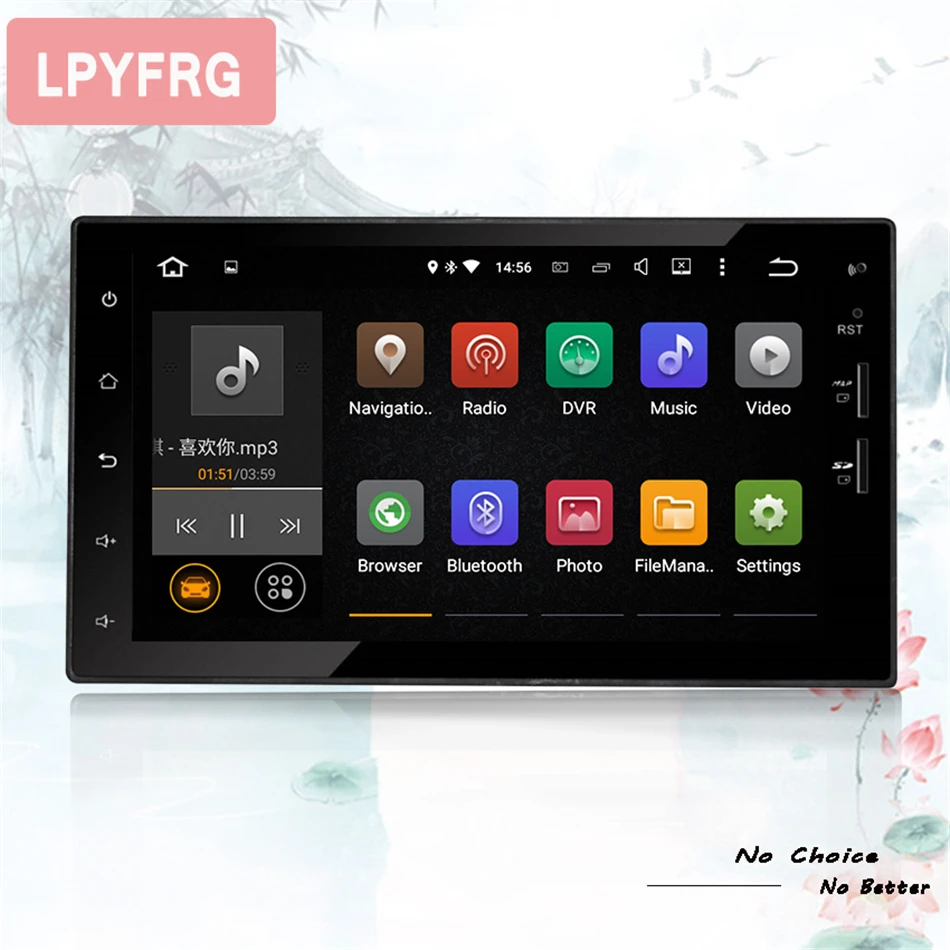 Clearance Universal 2DIN 4G RAM car dvd radio with GPS navigation fit for Honda CITY CRV CIVIC INSIGHT android 9.0 car radio Head Unit 3