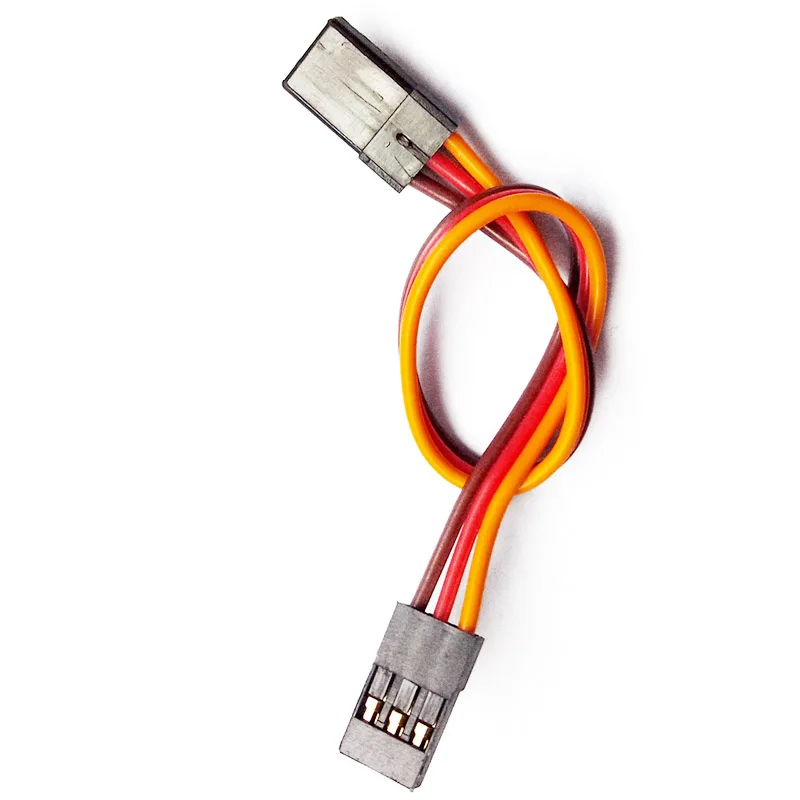 10Pcs 23.5CM 3-Pin Male To Male Twisted Servo Extension Cable Cord