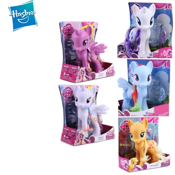

Hasbro 22CM My Little Pony Action Toy Figures model Girl toy burly cosmic princess purple cartoon doll gift Toy for children