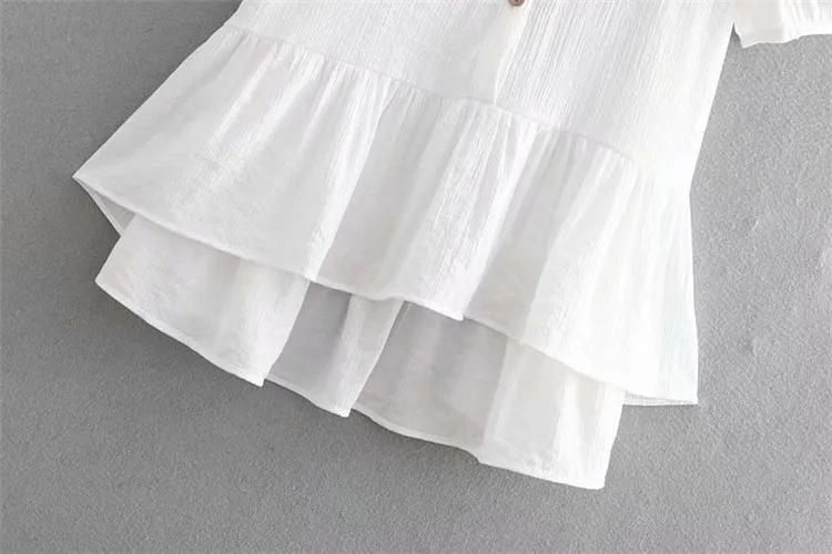 Aisiyipushi новое летнее Белое Женское платье с рукавом «Семь четверти», свободные вечерние мини-платья, хлопковое белое платье для женщин, Vestidos