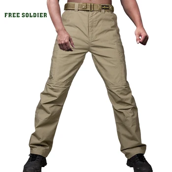 FREE SOLDIER outdoor sports hiking camping tactical men's pants  wear-resistant male pants men trousers 1