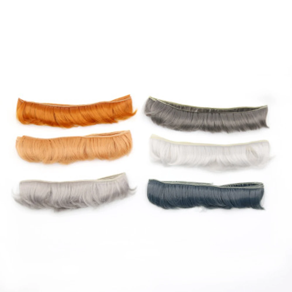 

Doll Wig Short Fringe 5*100cm DIY Tresses High-Temperature Material Hair Wig For BJD Dolls Accessories