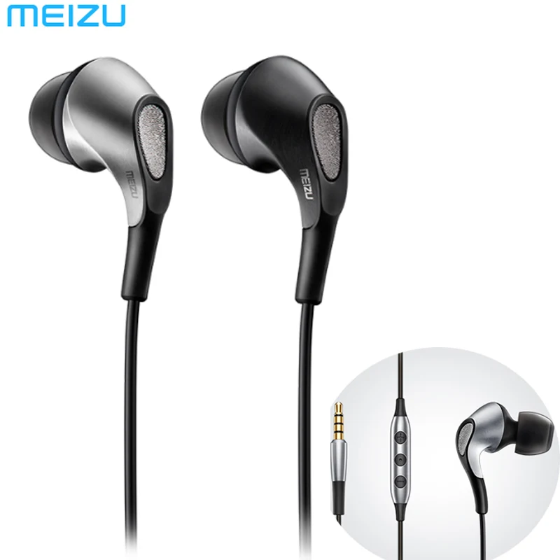 

Original Meizu Flow Headphone Triple Driver In-Ear Earphone HIFI Hybrid Earbuds With Mic Remote For Meizu pro7 Plus Phones H30