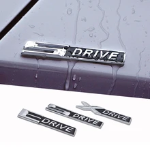 1 шт. для bmw 5 drive Xdrive Edrive наклейки отлично 3D металл Задняя загрузки авто эмблема Тюнинг автомобилей