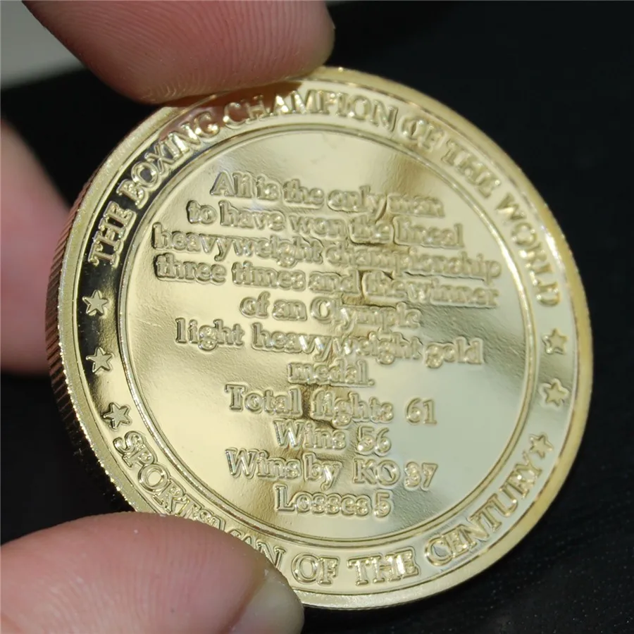 King Of Boxing Mohammed Ali Coin (4)
