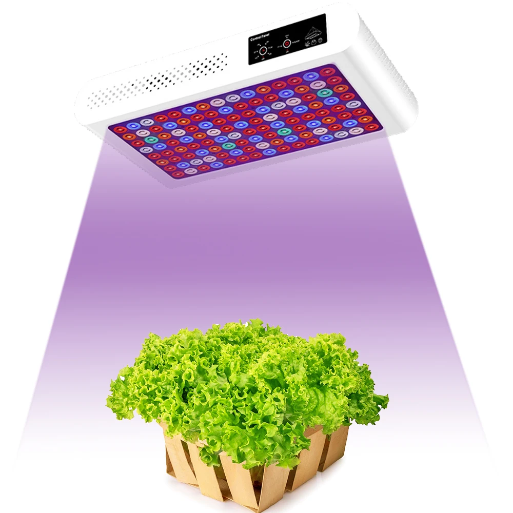 

1200W LED Grow Light Full Spectrum Dimmable control Panel (Timer + Switch ) for Indoor Greenhouse grow tent veg and bloom lamps
