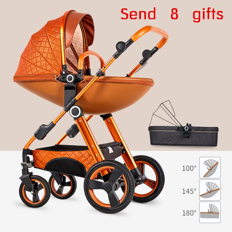 

A1 stroller can sit reclining light folding children high landscape child baby stroller Russia free shipping