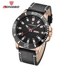 2016 Hot Seller LONGBO Brand Fashion Military Leather Quartz Watches Date Calendar Wristwatches Mens Watches 80190