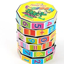Горячие математические цифры Волшебный куб антистрессовая кубическая Головоломка Развивающие игрушки для детей подарок для детей