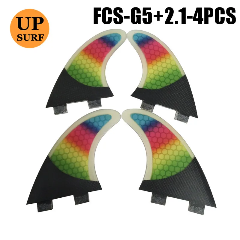 FCS G5 زعنفة الأخضر الفيبرجلاس SUP زعانف لركوب الأمواج زعانف في تصفح G3/G5/G7 زعانف ركوب الأمواج اكسسوارات