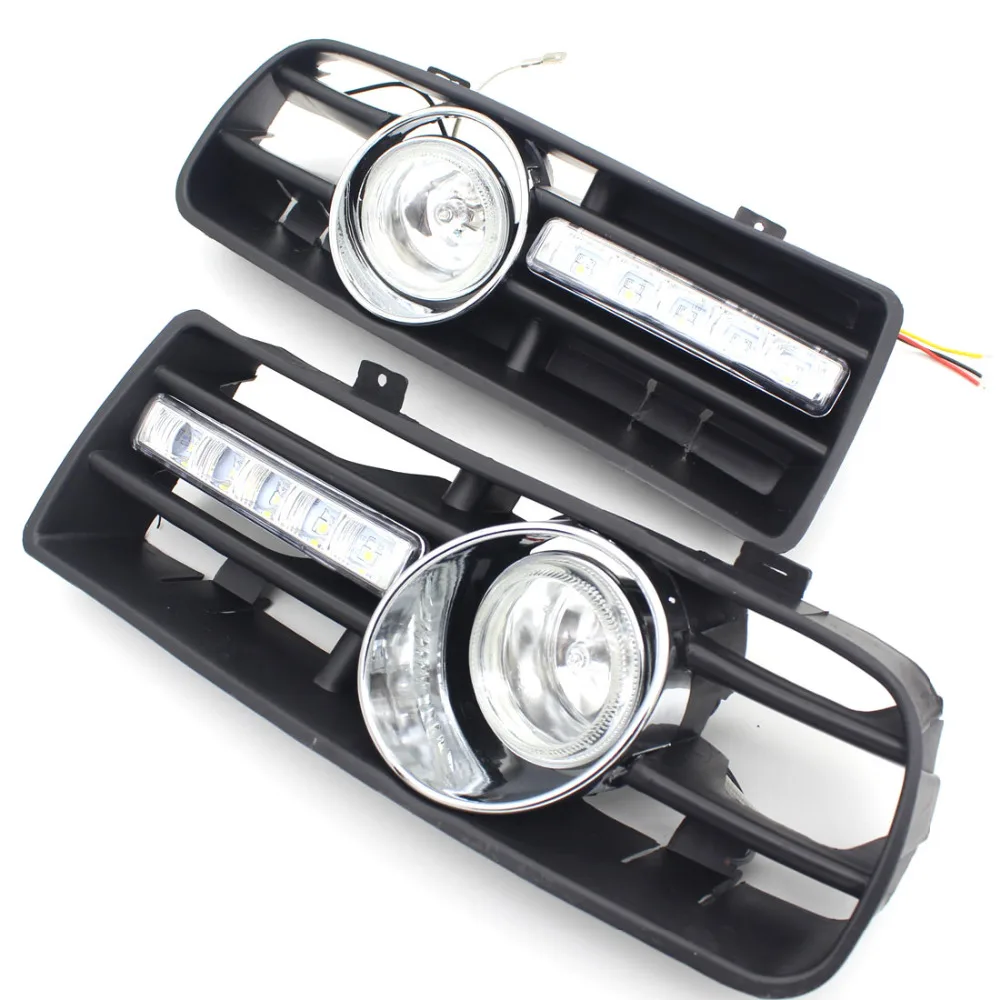 Dongzhen LED Car External Light Bumper Grille Grill DRL Daytime Running