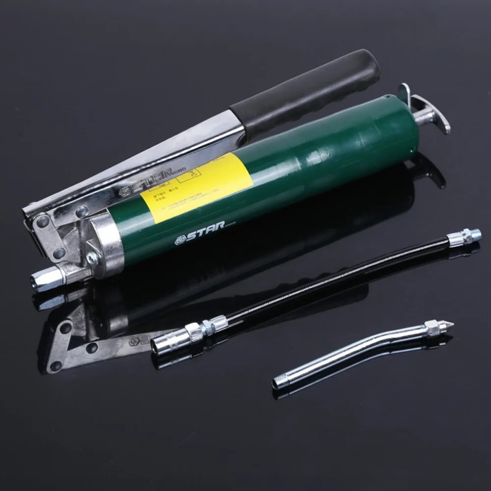 Grease Gun Tool Oil Pump Pressure 10000 PSI Hand-operated Heavy Duty Lever Auto Repair Tool Vehicles Home Tools Parts Grease Gun Tool Oil Pump Pressure 10000 PSI Hand-operated Heavy Duty Lever Auto Repair Tool Vehicles Home Tools Parts