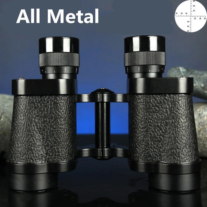 

Military Standard All Metal 62style 8X30 Hd wide-angle Day Zoom Binoculars Telescope Night Vision Monoculars Coordinate Distance