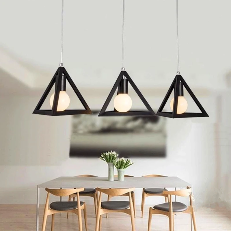 

Painted Black Modern European Style Chandeliers E27 Luster Chandelier Led 220v Lighting For Living Room Kitchen Bedroom Path Bar