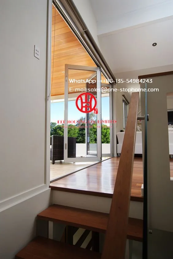 Modern interior house main door design aluminium folding door, bi-Fold Door Design Exterior Patio Doors