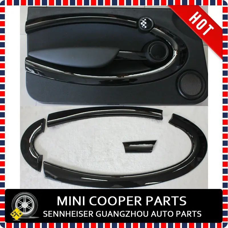

Brand New ABS Material UV Protected Black MIni Ray Style Door Kit With Inner Handle For Mini Cooper R55/6/7/8/9 (8 Pcs/Set)