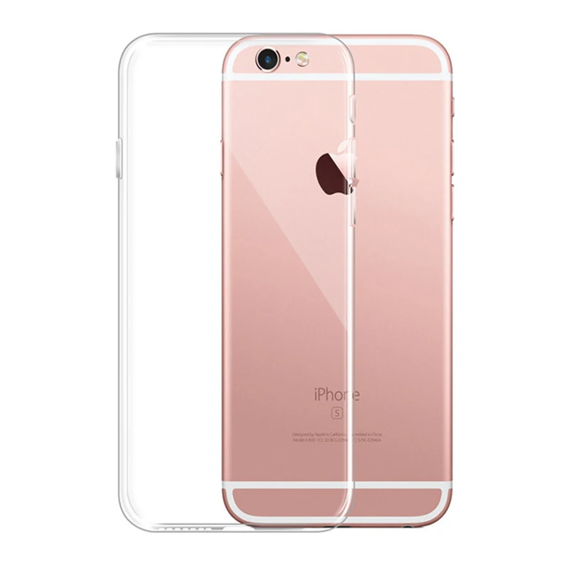 Чехол для телефона s iPhone 5S 6 7 8 X чехол мягкий прозрачный силиконовый задняя крышка