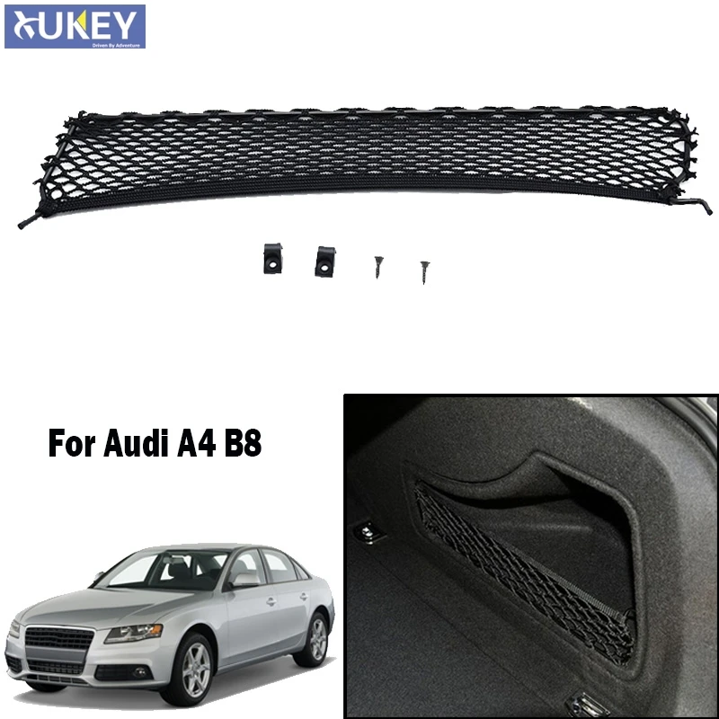 Задняя багажная сетка 39*13 см для Audi A4 B8 2008 2009 2010 2011 2012 2013 2014 2015 2016 | Автомобили и
