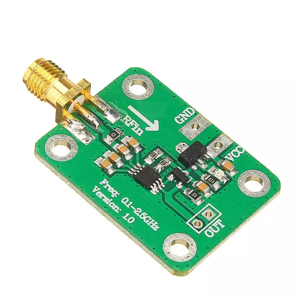 1 шт. 0,1-2,5 ГГц радиочастотный измеритель мощности логарифмический детектор обнаружения мощности Dh