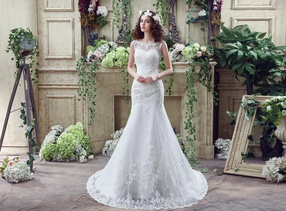 100% реальные изображения свадебное платье плюс размеры Свадебные платья 2019 robe de mariage Cystal бисером тюлевые платья невесты в наличии
