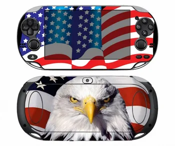 

American hawk 103 Carbon Fiber Vinyl Skin Sticker Protector for Sony PS vita PSvita PSV 1000 skins Stickers for PSV1000