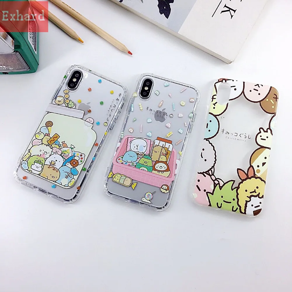 

Cartoon Pattern Transparent Shockproof TPU Case For iphone 11 Pro Max X XS Max XR 8 7 6 6s Plus Case Back Cover Coque Fundas