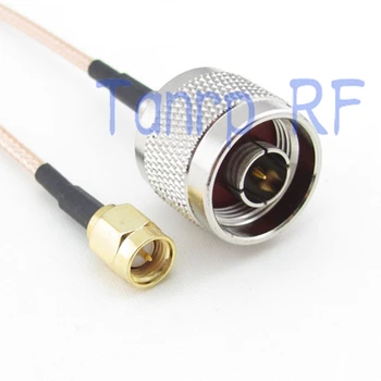 

1PCS 1M RG316 extension cable Pigtail coaxial jumper cable 3FEET N male plug to SMA male RF adapter connector