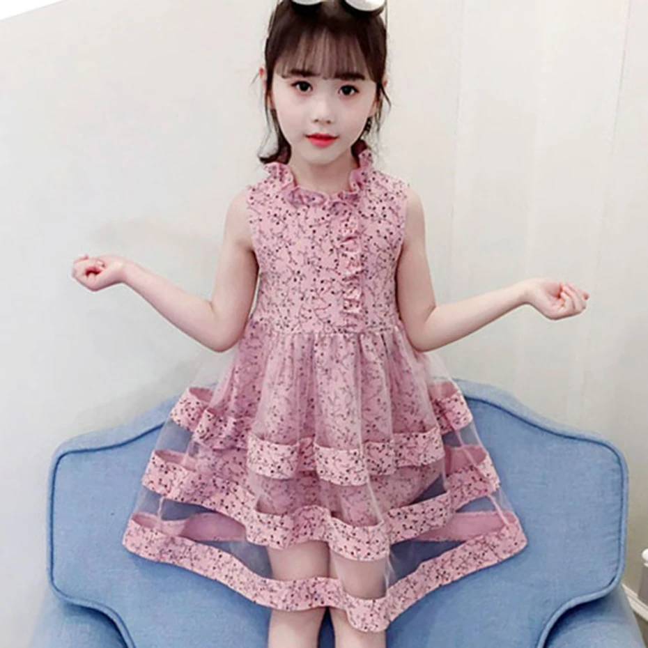 

Dresses For Girls Floral Summer Dress Kids Beach Dress Girls Summer Teenage Kids Girls Clothes 6 8 10 12 13 14 Year