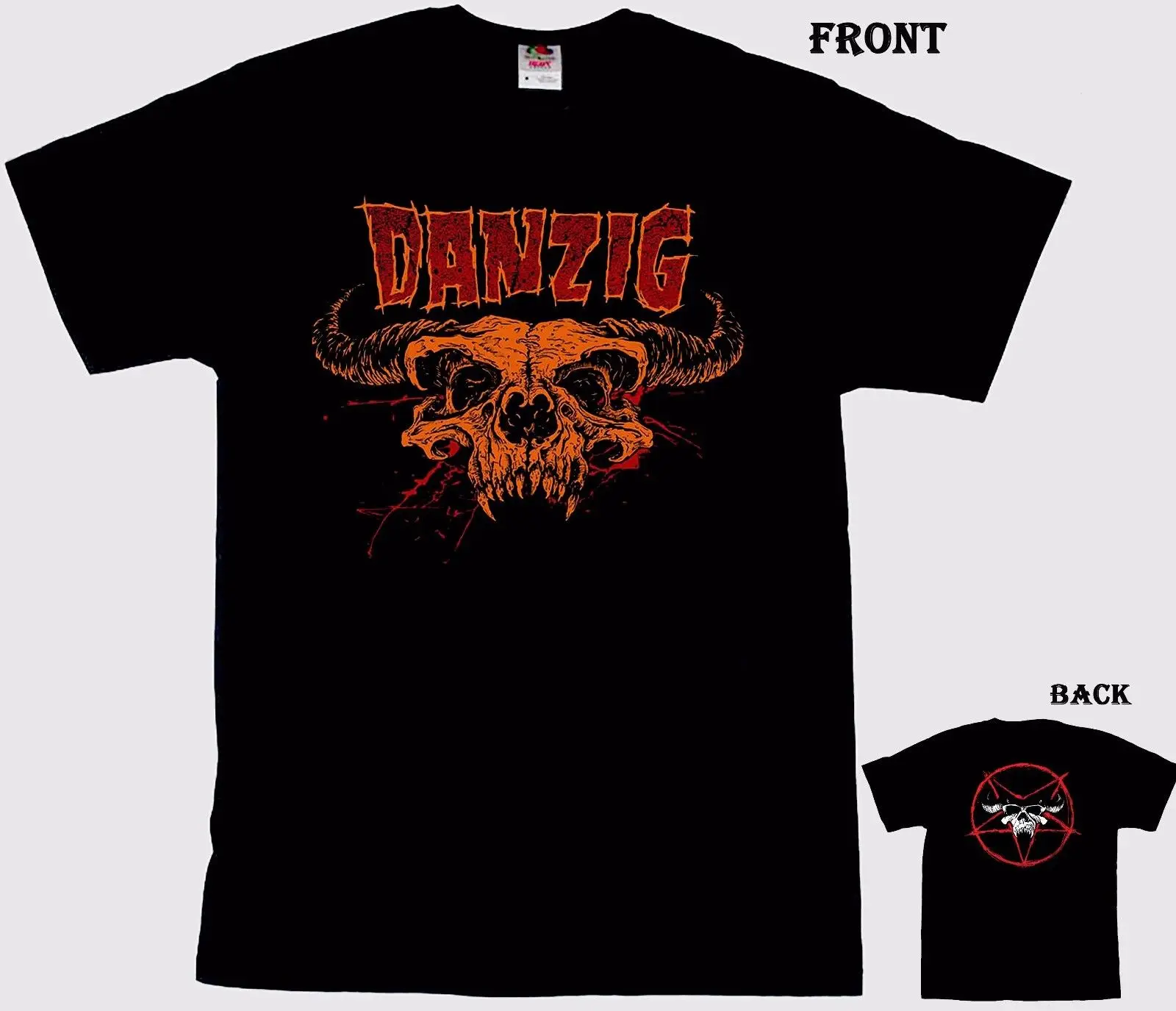 DANZIG American heavy metal band , T_shirt SIZESS to 6XLin TShirts