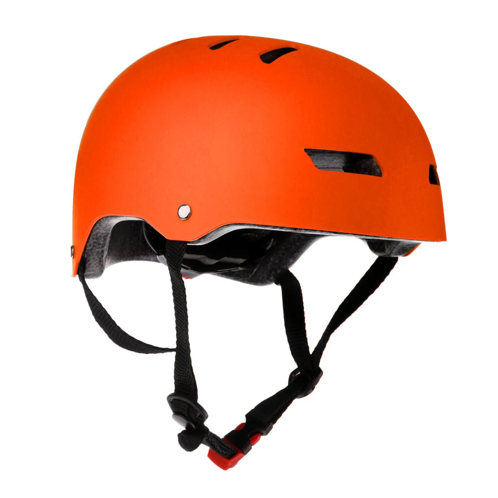 Сертифицированный CE, унисекс, Регулируемый защитный велосипедный шлем для скутера, катания на коньках, водных видов спорта, сноуборда, лыжного шлема, оранжевый, синий, красный - Цвет: Orange
