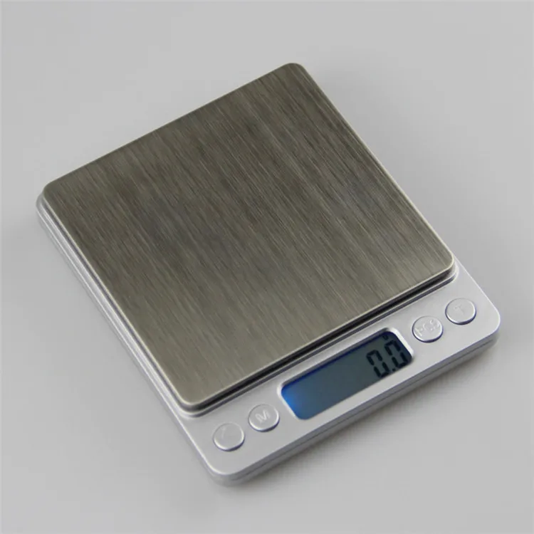 3 кг 0,1 г Кухня электронные весы 3000 г 0,1 ЖК-дисплей цифровой карманный Еда диета весы ювелирные изделия лаборатории Вес баланс с двумя лоток 4 единицы