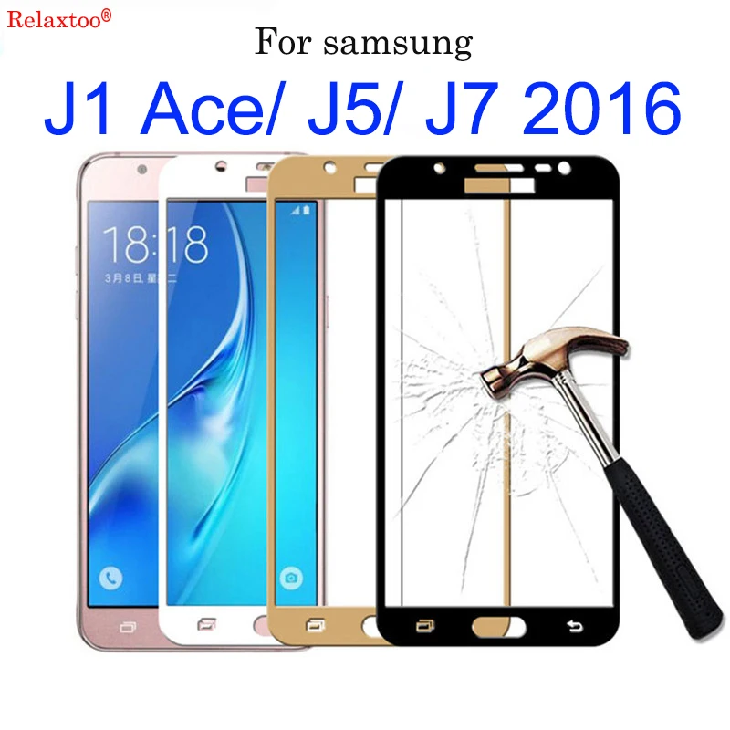 Для samsung j7 2016 стекло для galaxy j5 J1 Ace 9 H защита экрана полное покрытие защитная пленка