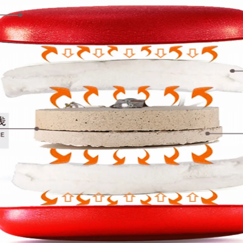 220v charging recycling hand warmer foot warmer diameter 20CM weight 1kg free shipping