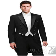 The double breasted Tuxedo Dress collar men’s Wedding Dress Dance / Groomsmen groomsman form / groom (jacket + pants + tie + VE