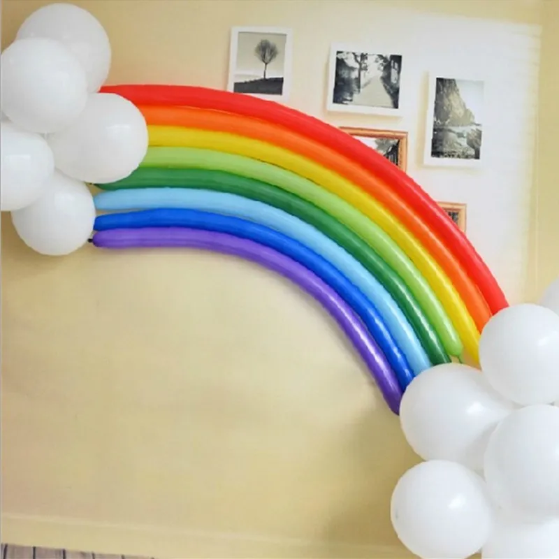 

200pcs Mixed color about 29cm long balloon magic Variety shape balloon wedding party decoration product DIY balloon 05017
