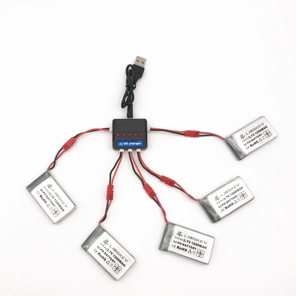 Литий полимерный аккумулятор 3 7 в 1200 мАч для Syma X5uw x5uc x5hw x5hc RC Quadcopter улучшенная