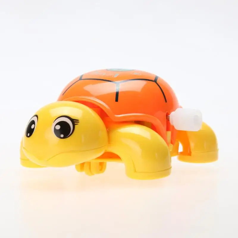 Милый мультфильм животных черепахи игрушки детям маленькая черепаха заводные игрушки ребенка ползать Wind-Up Черепаха образования Игрушка