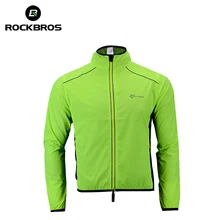 ROCKBROS велосипедная куртка, пальто для велоспорта, велосипедная Джерси, ветрозащитная Светоотражающая быстросохнущая куртка, велосипедное снаряжение