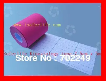 

sports game match tennis strong durable 7.5cm x 5m Extra Water Resistant muscle Therapy elastic cotton Kinesiology Tape